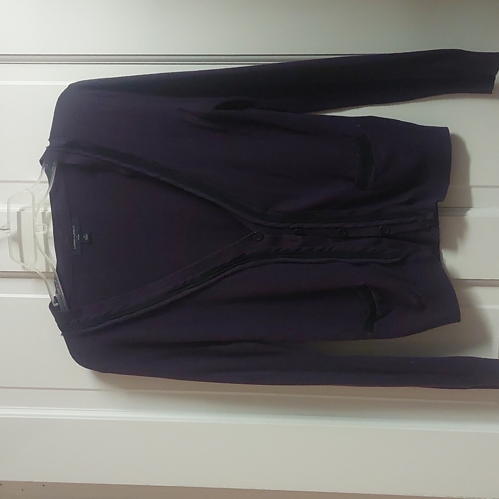 ❣️💫MARK DOWN💫❣️Banana Republic purple Cardigan